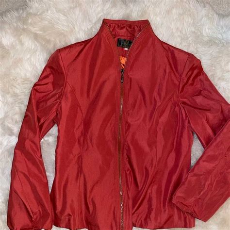 fendi orange jacket|authentic fendi jacket.